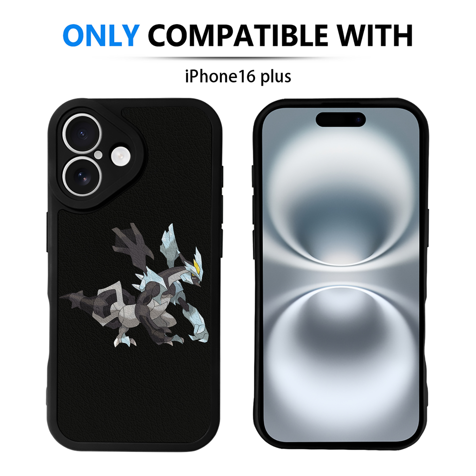 （画像用） ポケットモンスター Pokémon 【iPhone 16シリーズ対応】シリコンスマホケース（レザー調） 材質：シリコン